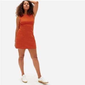 Everlane Orange Mini Dress